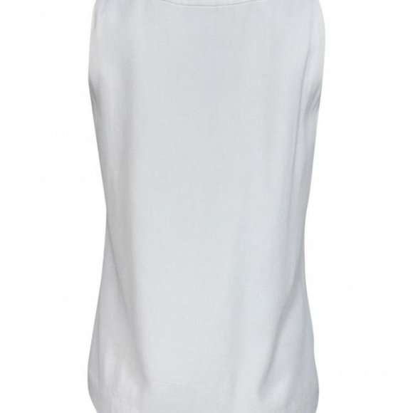 Kate Spade Matinee Pleated Crepe Tank Top M - Picture 3 of 3